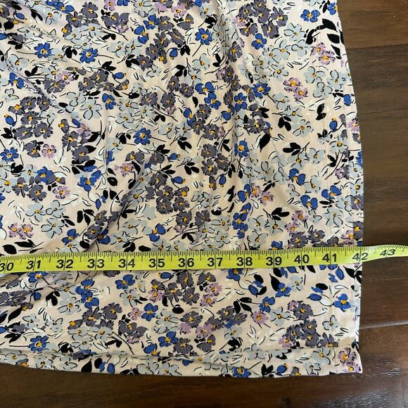 SERAPHINE Maternity Tank Dress Floral Sleeveless Ruched Bohemian - Picture 13 of 13